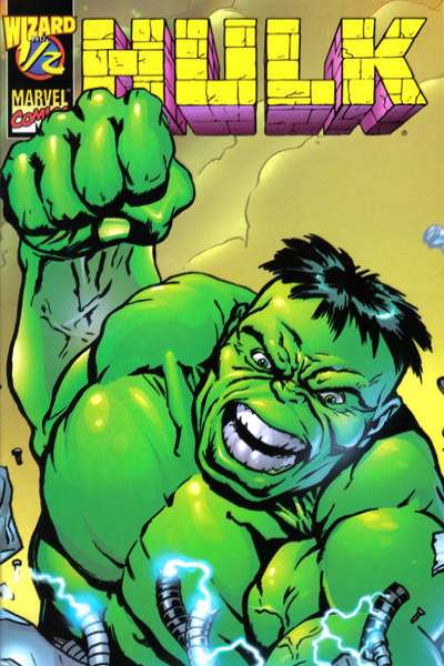 Hulk 1999 Series Wizard 1/2 Issue is #1/2 #0