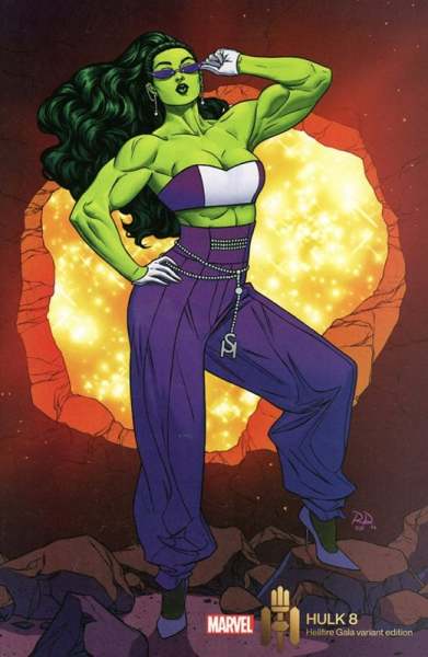 Hulk 2022 Series Hellfire Gala cover #8