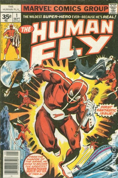 Human Fly 1977 Series 35 Cent Variant #1