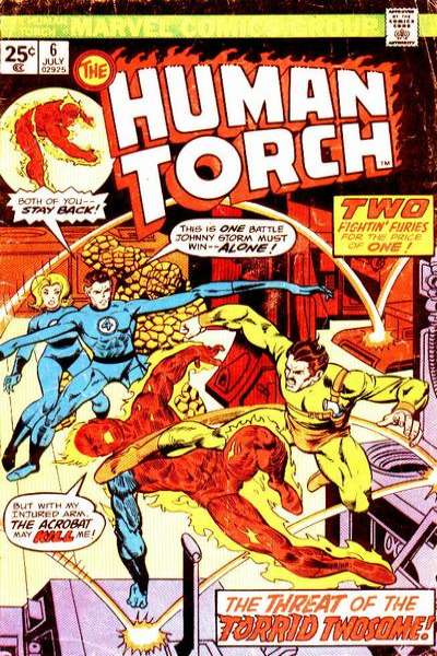 Human Torch 1974 Series #6