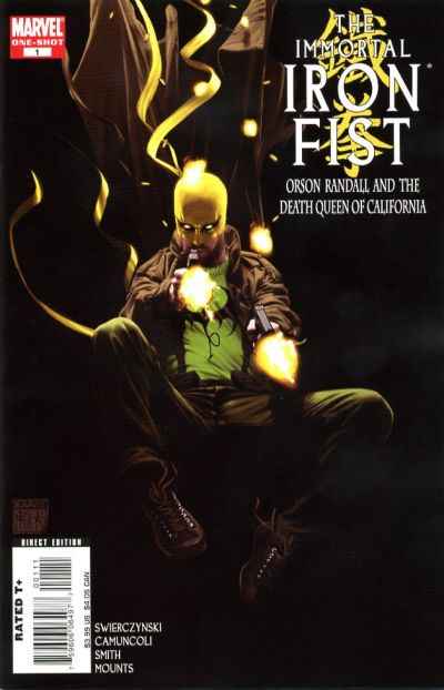 Immortal Iron Fist Orson Randall and the Death Queen of California #1