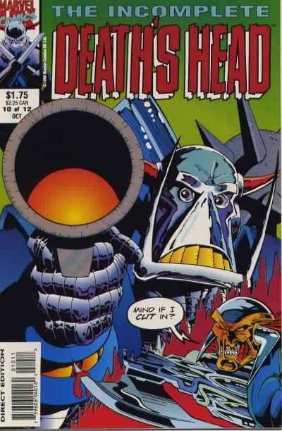 Incomplete Death's Head #10