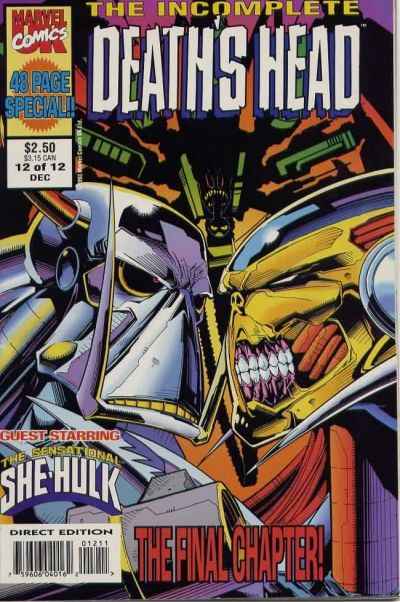 Incomplete Death's Head #12