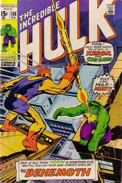 Incredible Hulk 1968 Series #136