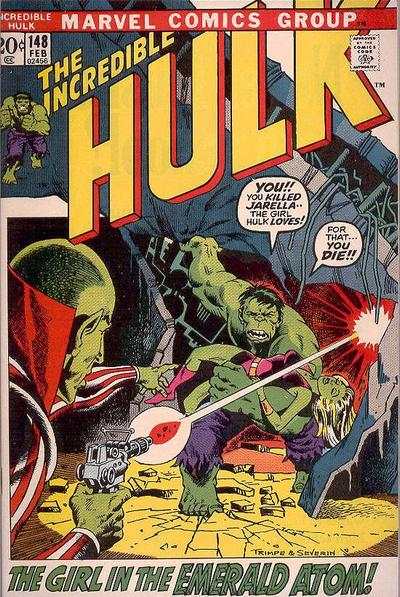 Incredible Hulk 1968 Series #148