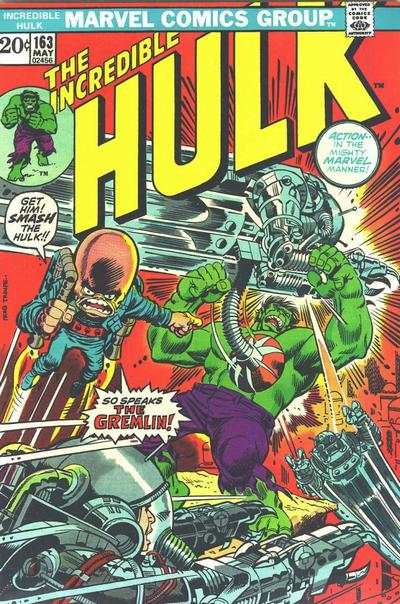 Incredible Hulk 1968 Series #163