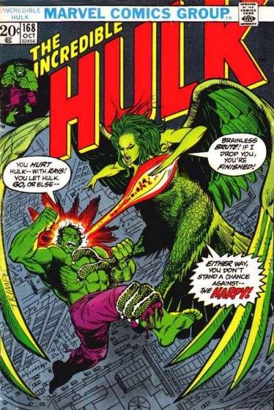 Incredible Hulk 1968 Series #168