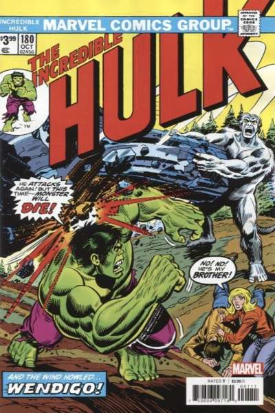 Incredible Hulk 1968 Series #180