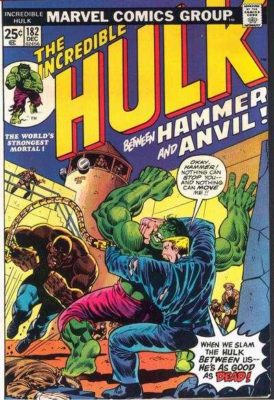 Incredible Hulk 1968 Series #182