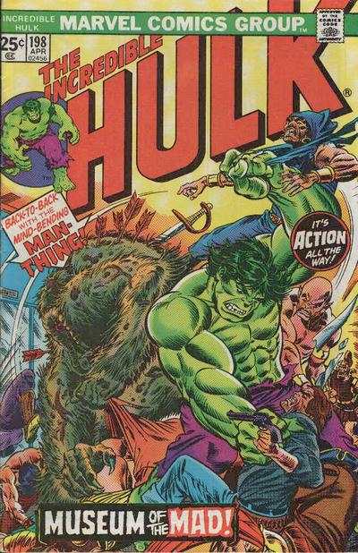 Incredible Hulk 1968 Series #198