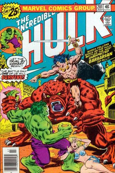 Incredible Hulk 1968 Series #201