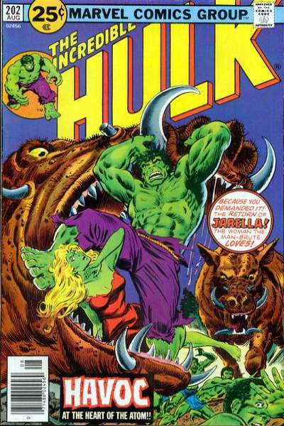 Incredible Hulk 1968 Series #202