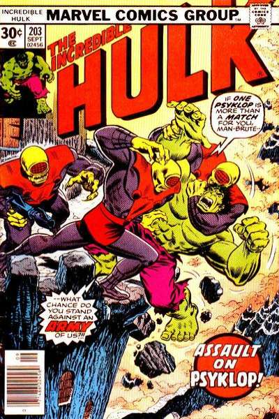 Incredible Hulk 1968 Series #203