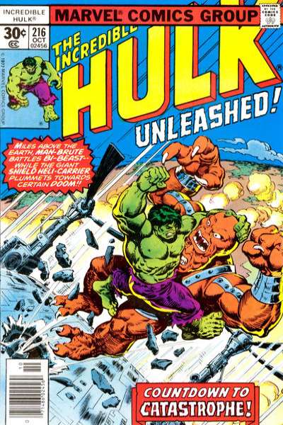 Incredible Hulk 1968 Series #216