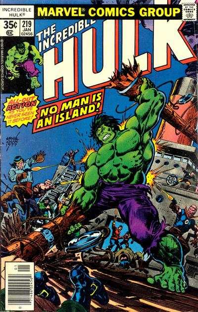 Incredible Hulk 1968 Series #219