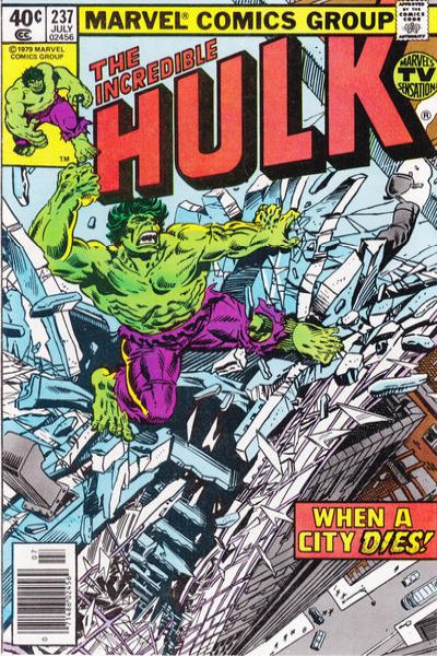 Incredible Hulk 1968 Series #237