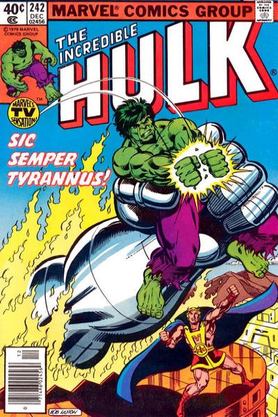 Incredible Hulk 1968 Series #242