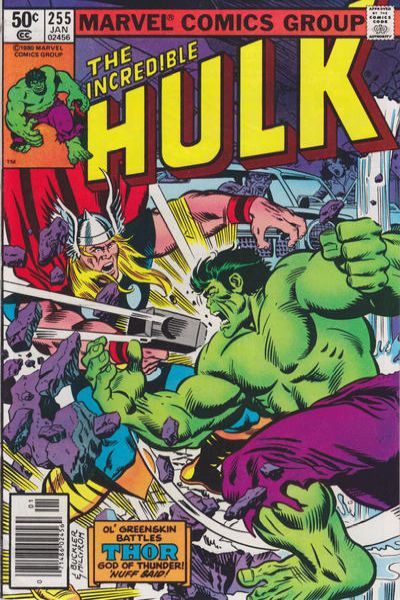 Incredible Hulk 1968 Series #255