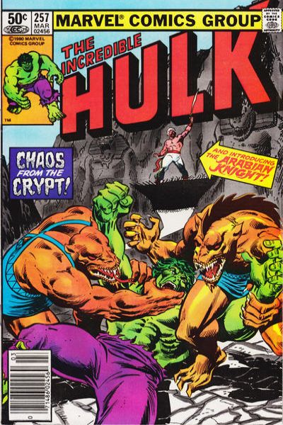 Incredible Hulk 1968 Series #257