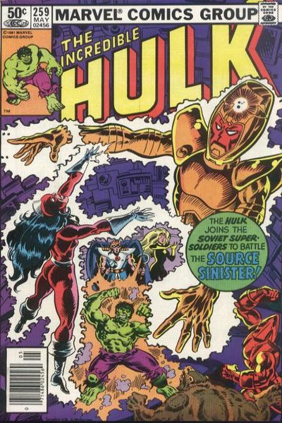 Incredible Hulk 1968 Series #259