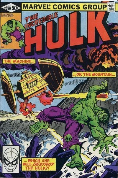 Incredible Hulk 1968 Series #260