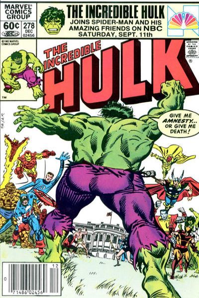 Incredible Hulk 1968 Series #278