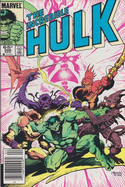 Incredible Hulk 1968 Series #306