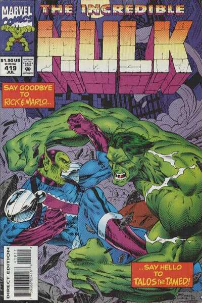 Incredible Hulk 1968 Series #419