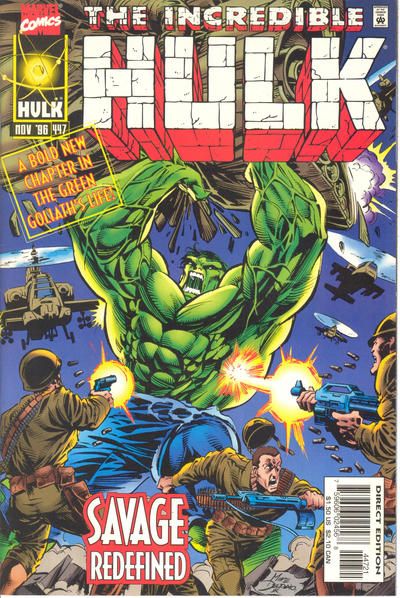 Incredible Hulk 1968 Series #447