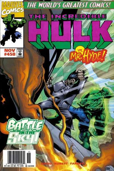Incredible Hulk 1968 Series #458