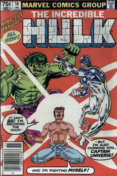 Incredible Hulk 1968 Series Annual #10