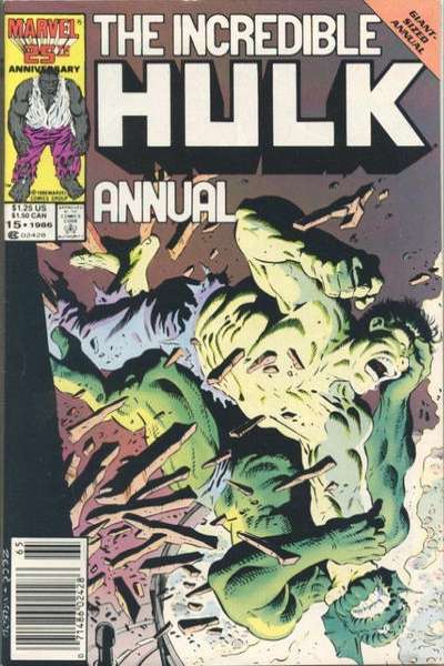 Incredible Hulk 1968 Series Annual #15