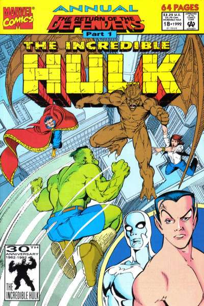 Incredible Hulk 1968 Series Annual #18