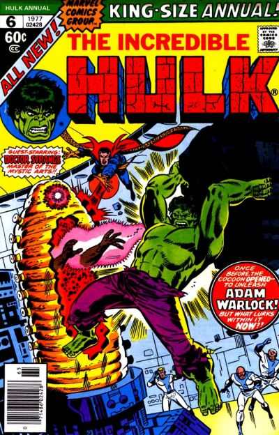 Incredible Hulk 1968 Series Annual #6