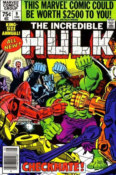 Incredible Hulk 1968 Series Annual #9