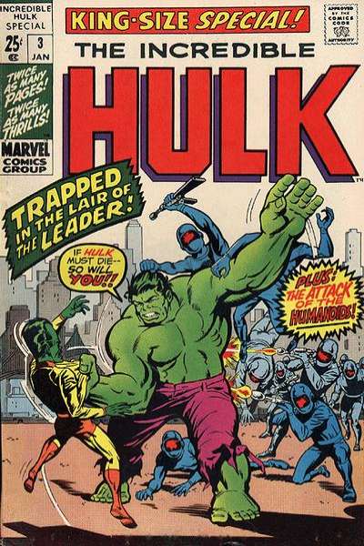 Incredible Hulk 1968 Series Special #3