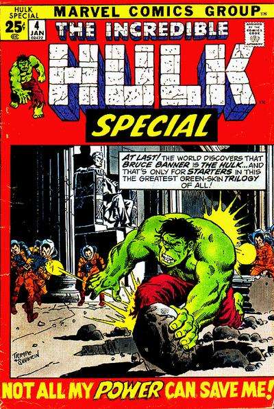 Incredible Hulk 1968 Series Special #4