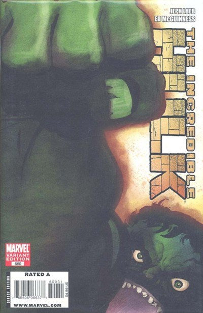 Incredible Hulk 2009 Series #600