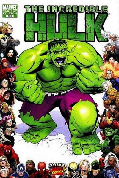 Incredible Hulk 2009 Series 70th Anniversary #601