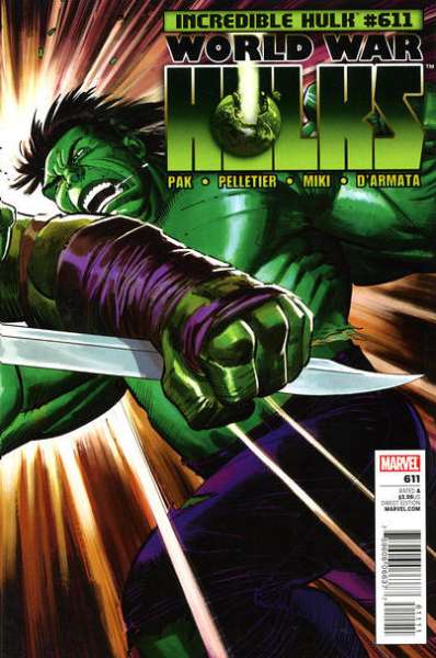 Incredible Hulk 2009 Series #611