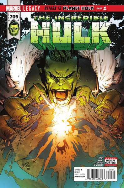 Incredible Hulk 2017 Series #709