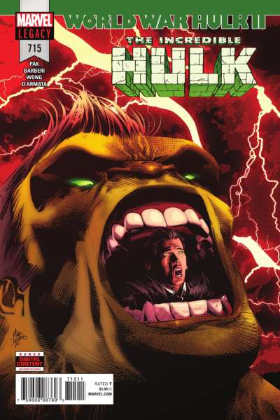 Incredible Hulk 2017 Series #715
