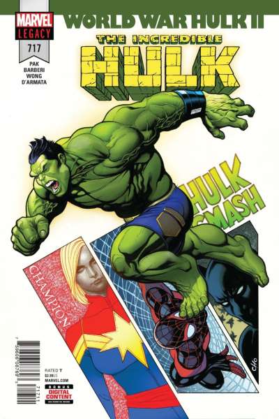 Incredible Hulk 2017 Series #717