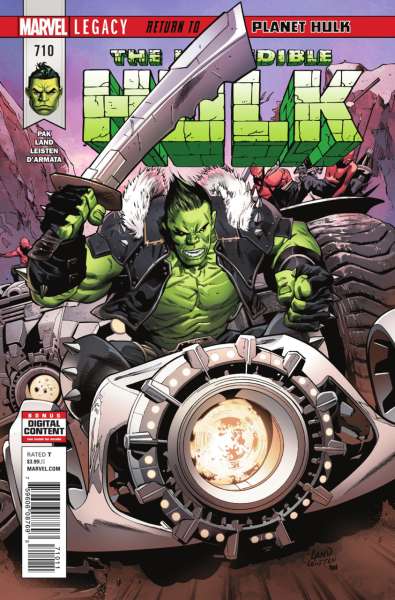 Incredible Hulk 2017 Series #710