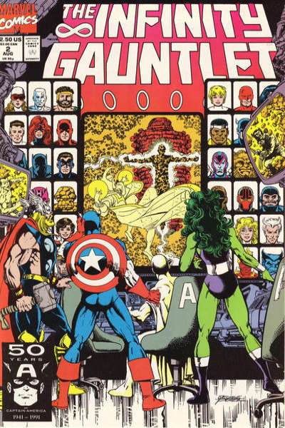 Infinity Gauntlet 1991 Series #2