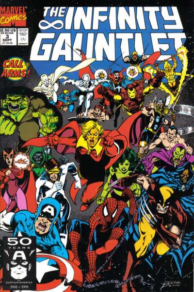 Infinity Gauntlet 1991 Series #3