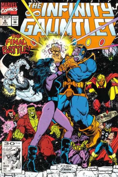 Infinity Gauntlet 1991 Series #6