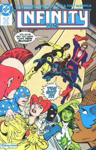 Infinity Inc. 1984 Series #25