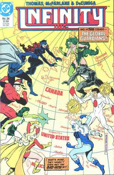 Infinity Inc. 1984 Series #34