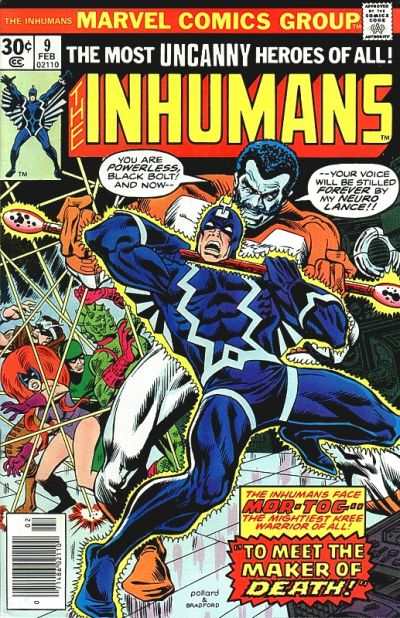 Inhumans 1975 Series #9